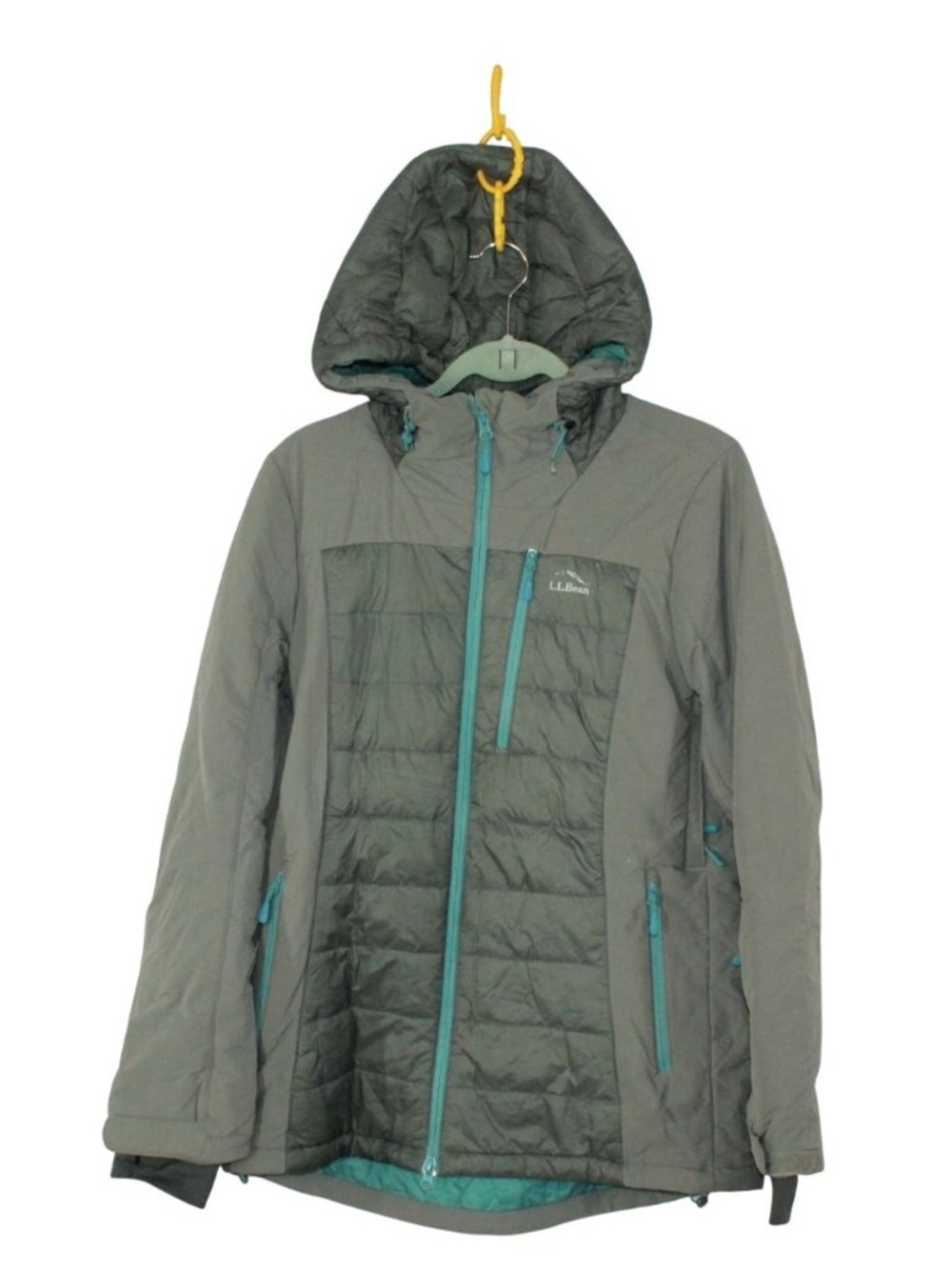 LL Bean Women's Rangeley Ski Jacket Outdoor Primaloft Hooded Winter Warm Size M